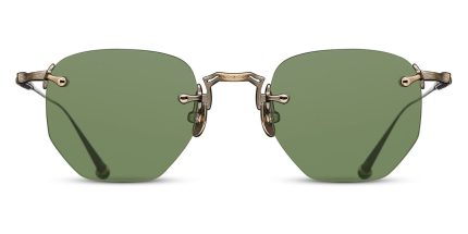 Matsuda Sun M3104-A AG with Geometric Sage Green